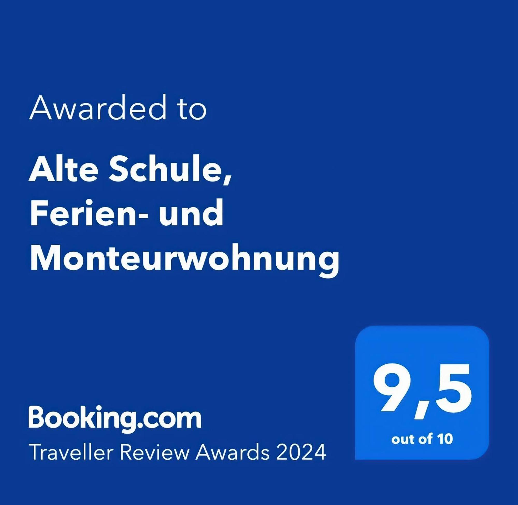 Alte Schule, Ferien- Und Monteurwohnung غرنباخ المظهر الخارجي الصورة